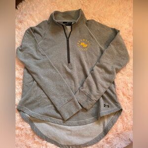 SOLD Under Armour Grey Rowan University Quarter Zip